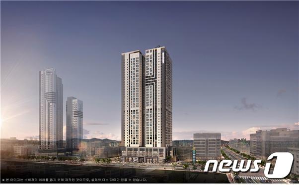 KCC건설 '대전 에테르 스위첸' 주상복합 분양 돌입 - 뉴스1