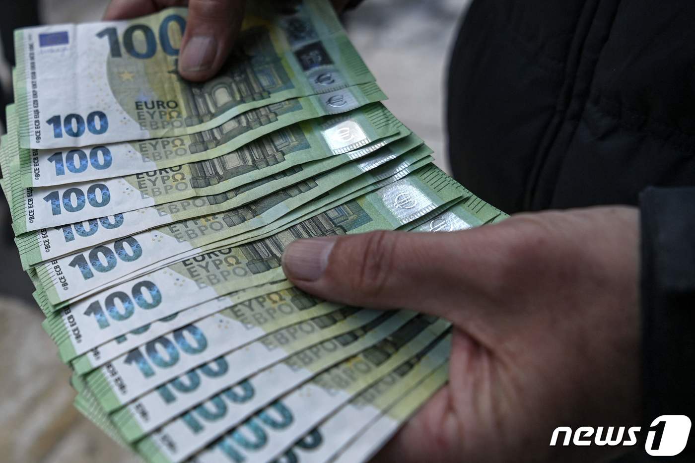유로 지폐 ⓒ AFP=뉴스1
