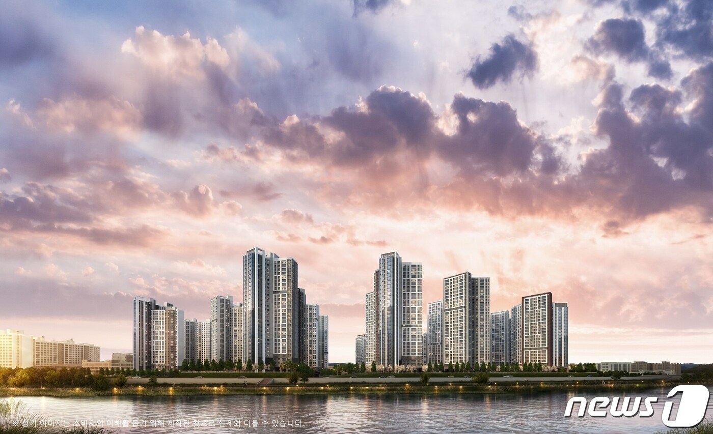 포스코건설 컨소시엄, 대전 '둔산 더샵 엘리프' 분양 돌입 - 뉴스1