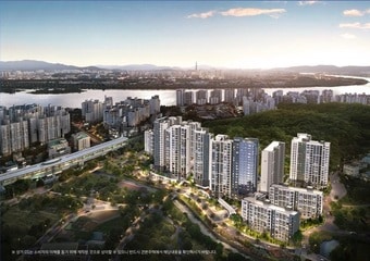  도심역 한양수자인 리버파인 조감도. /한양 제공