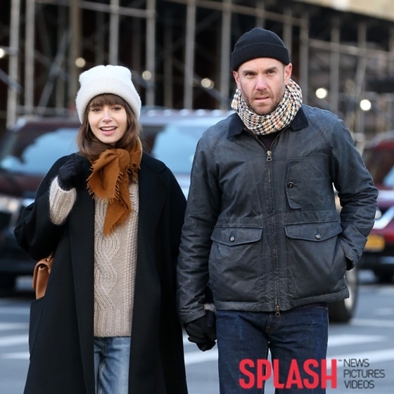 릴리 콜린스(왼쪽), 찰리 맥도웰/ 사진제공=Splash News