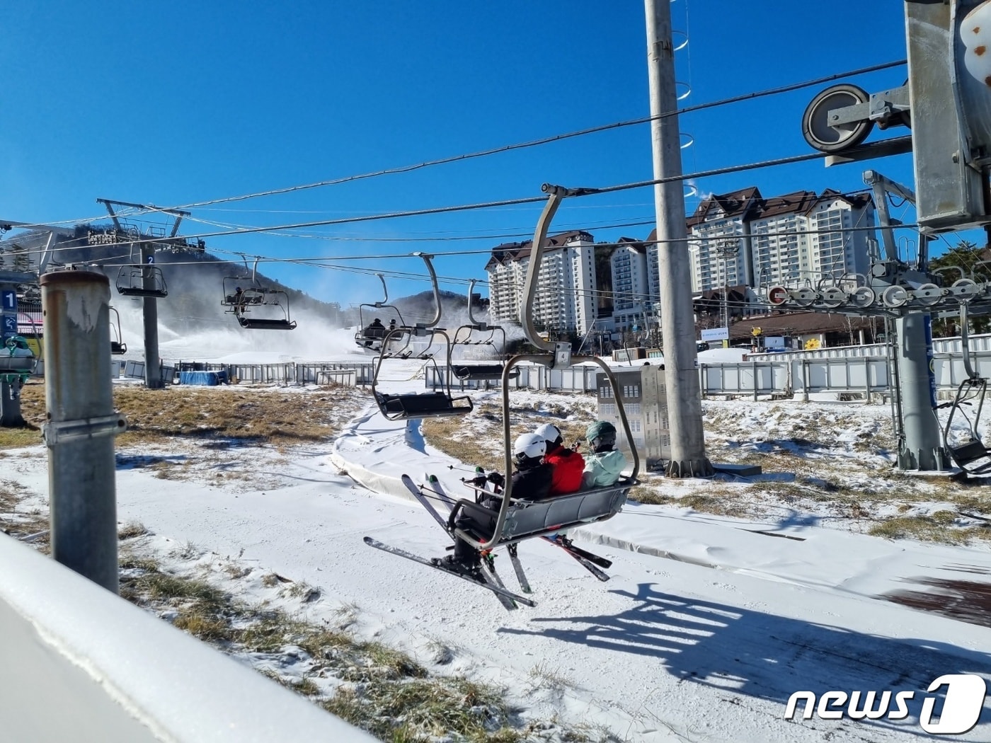 강원 평창군 용평리조트 리프트(사진은 기사와 관련 없음)ⓒ News1 DB