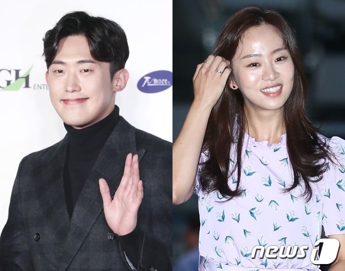 민진웅(왼쪽)과 노수산나 ⓒ 뉴스1 DB