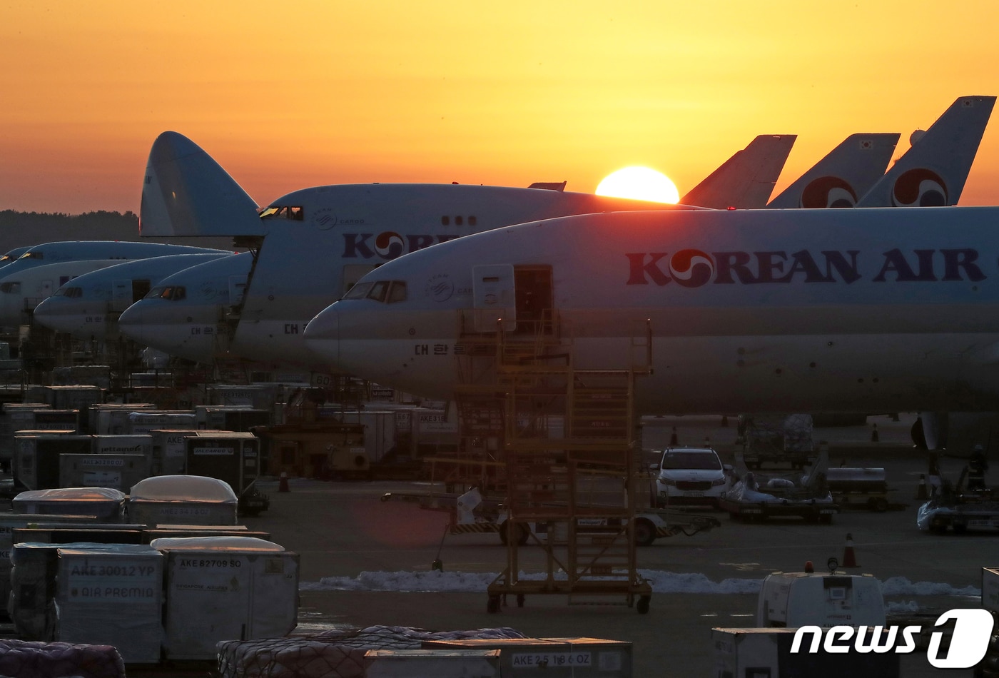 충북 충주시가 항공물류 허브공항 추진에 시동을 걸었다. 1차 목표는 7차 공항개발 종합계획 반영이다.(자료사진)/뉴스1 ⓒ News1 민경석 기자