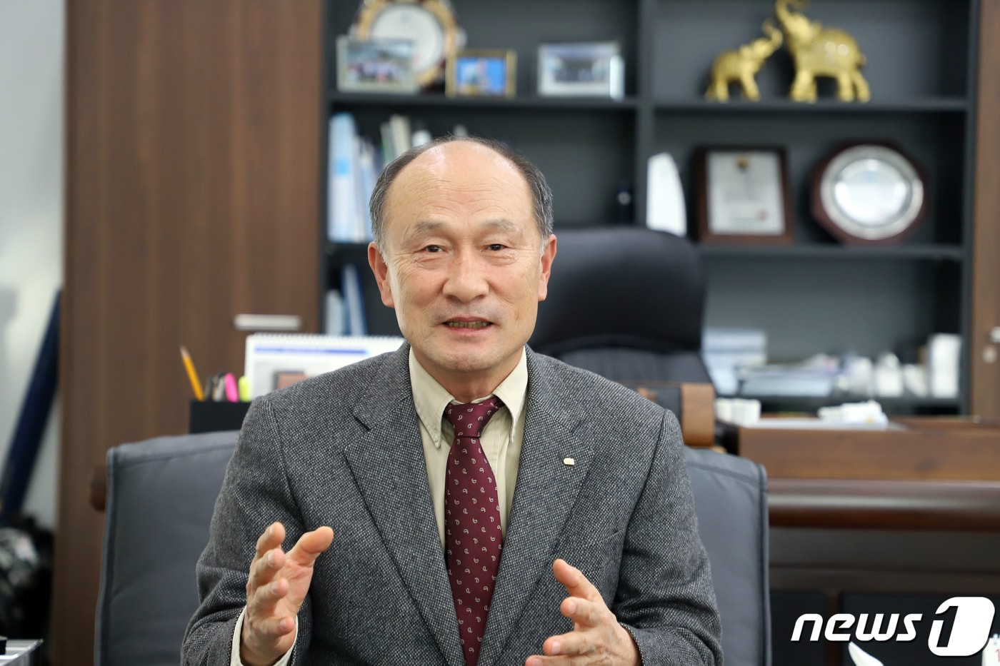 이용규 여수상공회의소 회장. 뉴스1 ⓒ News1