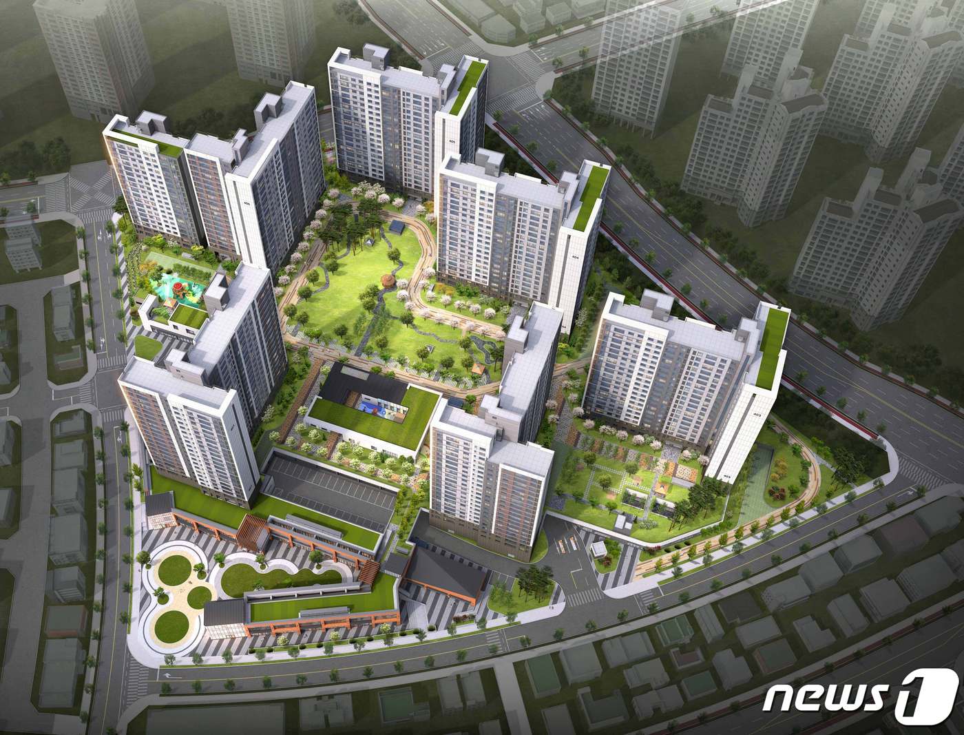 '신영지웰 운정신도시' 20층 7개동 606가구 분양 - NEWS1