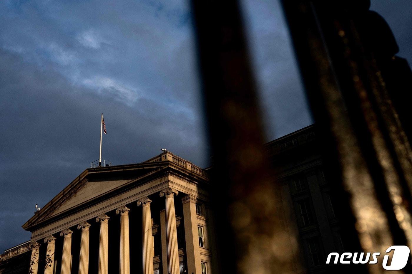 국 워싱턴DC 소재 재무부 건물 전경 ⓒ AFP=뉴스1 ⓒ News1 정윤미 기자