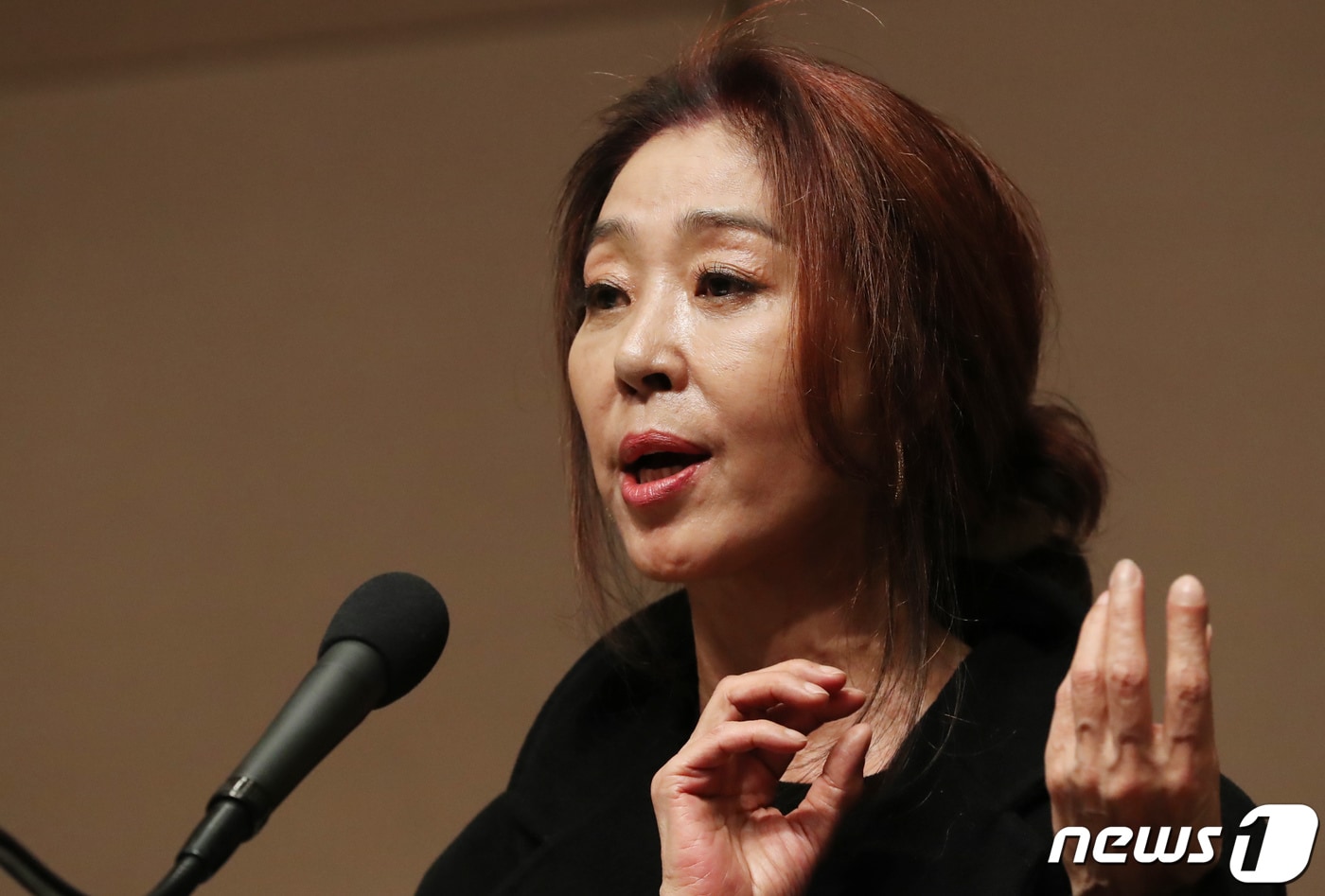 배우 김부선 ⓒ 뉴스1 장수영 기자