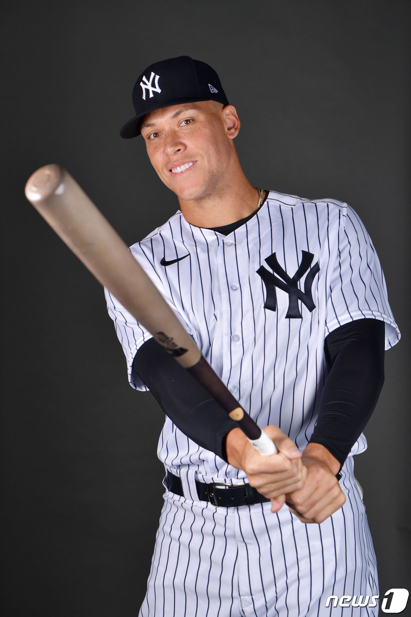 뉴욕 양키스 애런 저지가 소속팀과 올해 연봉 합의에 실패했다. ⓒ AFP=뉴스1