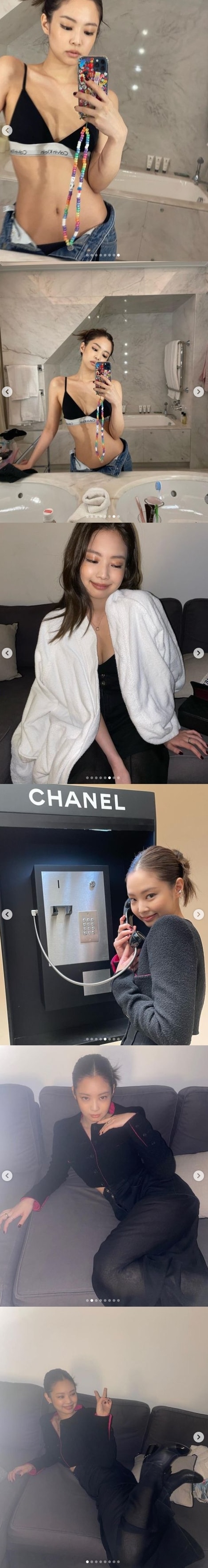 제니 인스타그램 ⓒ 뉴스1