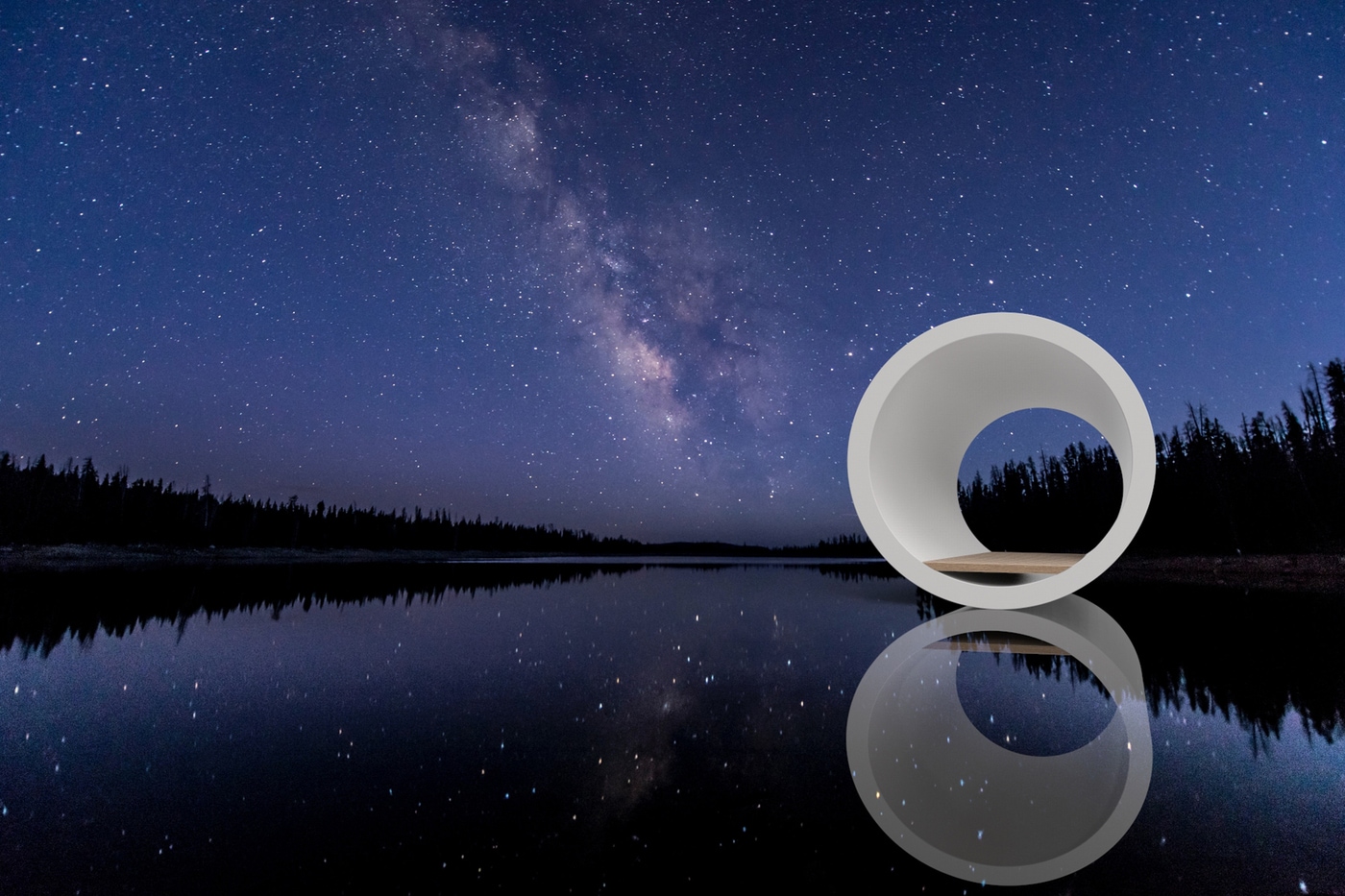 하늘채 시그네이처 문 벤치. (코오롱글로벌 제공) ⓒ 뉴스1