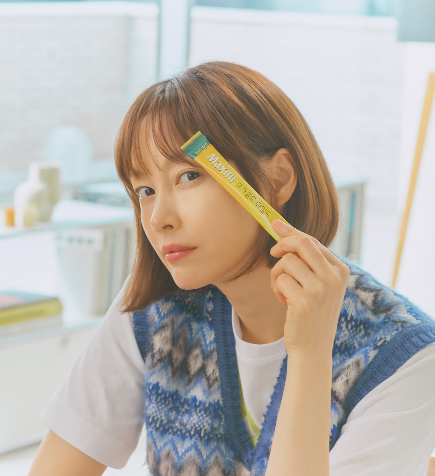 맥심 모카골드 모델 이미지.(동서식품 제공)ⓒ 뉴스1