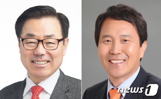 구미시장 예비후보 김석호, 이양호(왼쪽부터)/ⓒ 뉴스1