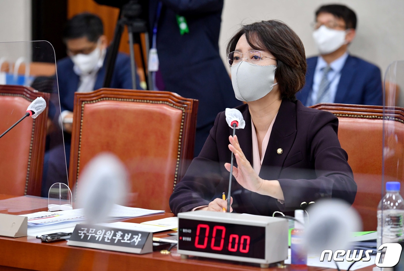 이영 중소벤처기업부 장관 후보자가 11일 서울 여의도 국회에서 열린 인사청문회에서 의원 질의에 답하고 있다. (공동취재) 2022.5.11/뉴스1 ⓒ News1 허경 기자