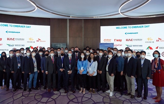 엠브라에르 산업의 날 참석자들ⓒ 뉴스1