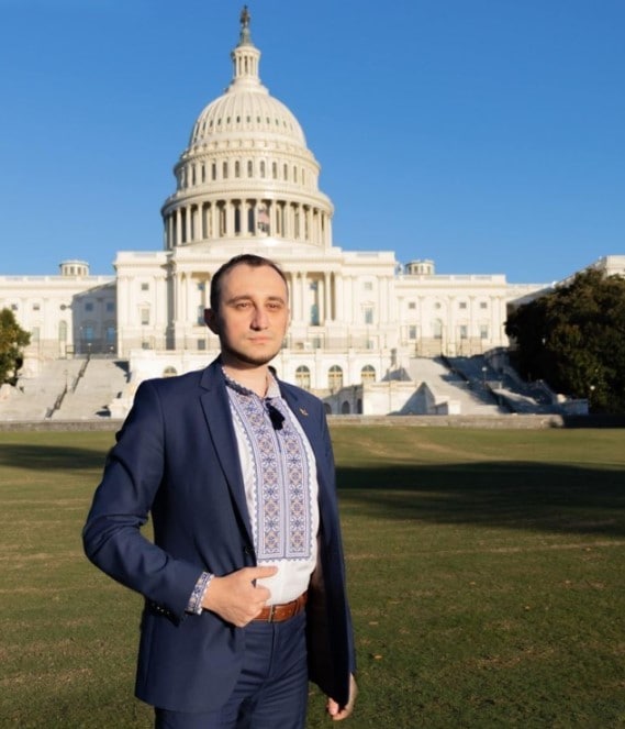 데니스 안티포프 우크라이나 중위 (우크라이나 대사관 페이스북 갈무리) ⓒ 뉴스1