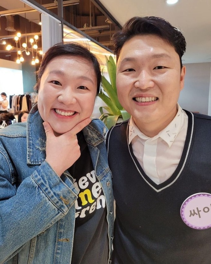 이수지, 싸이 / 이수지 인스타그램 ⓒ 뉴스1