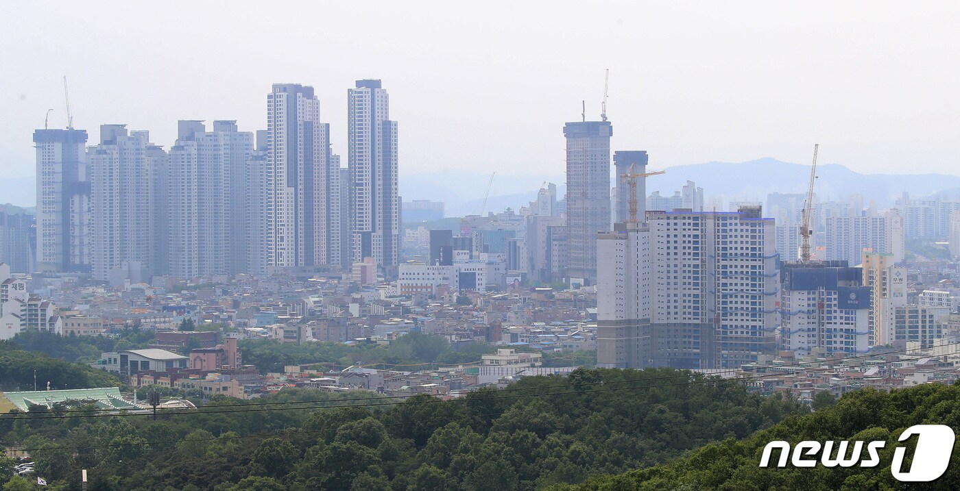 대구 도심 아파트 전경. &#40;뉴스1 DB&#41;