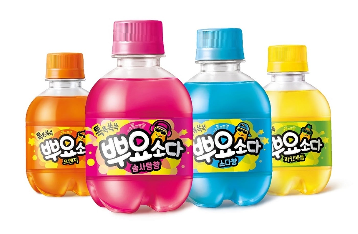 '뿌요소다' 4종.(팔도 제공)ⓒ 뉴스1