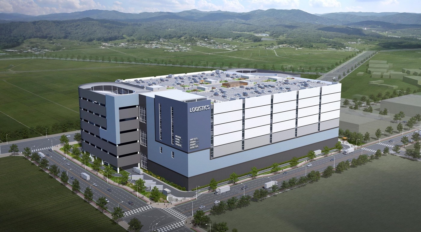 케이원 김포로지스 물류센터 조감도.ⓒ 뉴스1