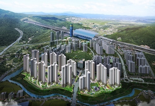 ‘신경주 반도유보라 아이비파크’ 광역 조감도 ⓒ 뉴스1