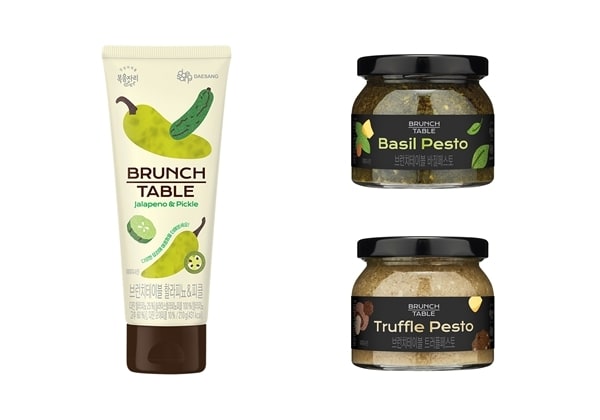 '복음자리 브런치 테이블' 3종.(대상에프앤비 제공)ⓒ 뉴스1