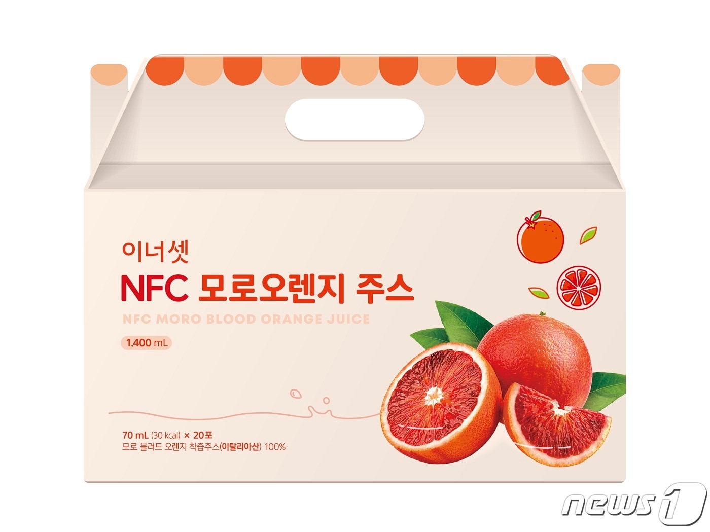 휴온스푸디언스_이너셋 NFC 모로오렌지 주스. ⓒ 뉴스1