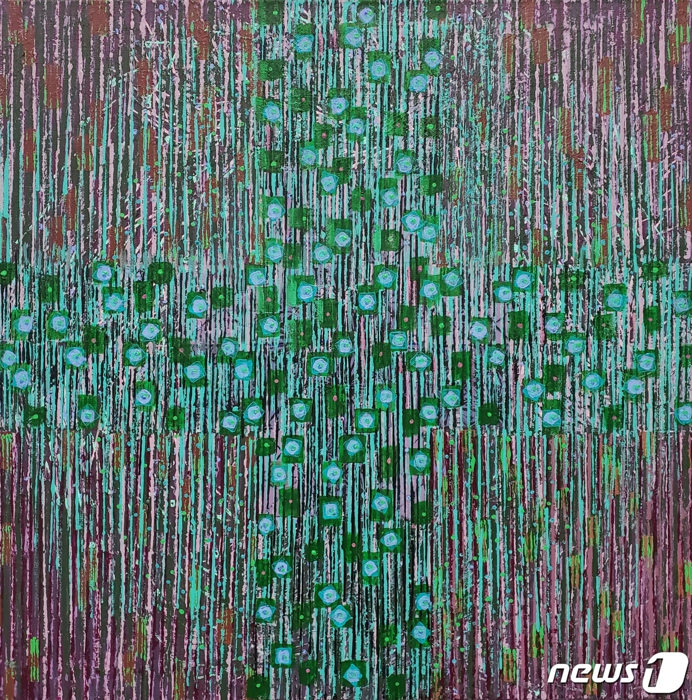 조각가 김윤신 작 '지금 이 순간' ⓒ 뉴스1