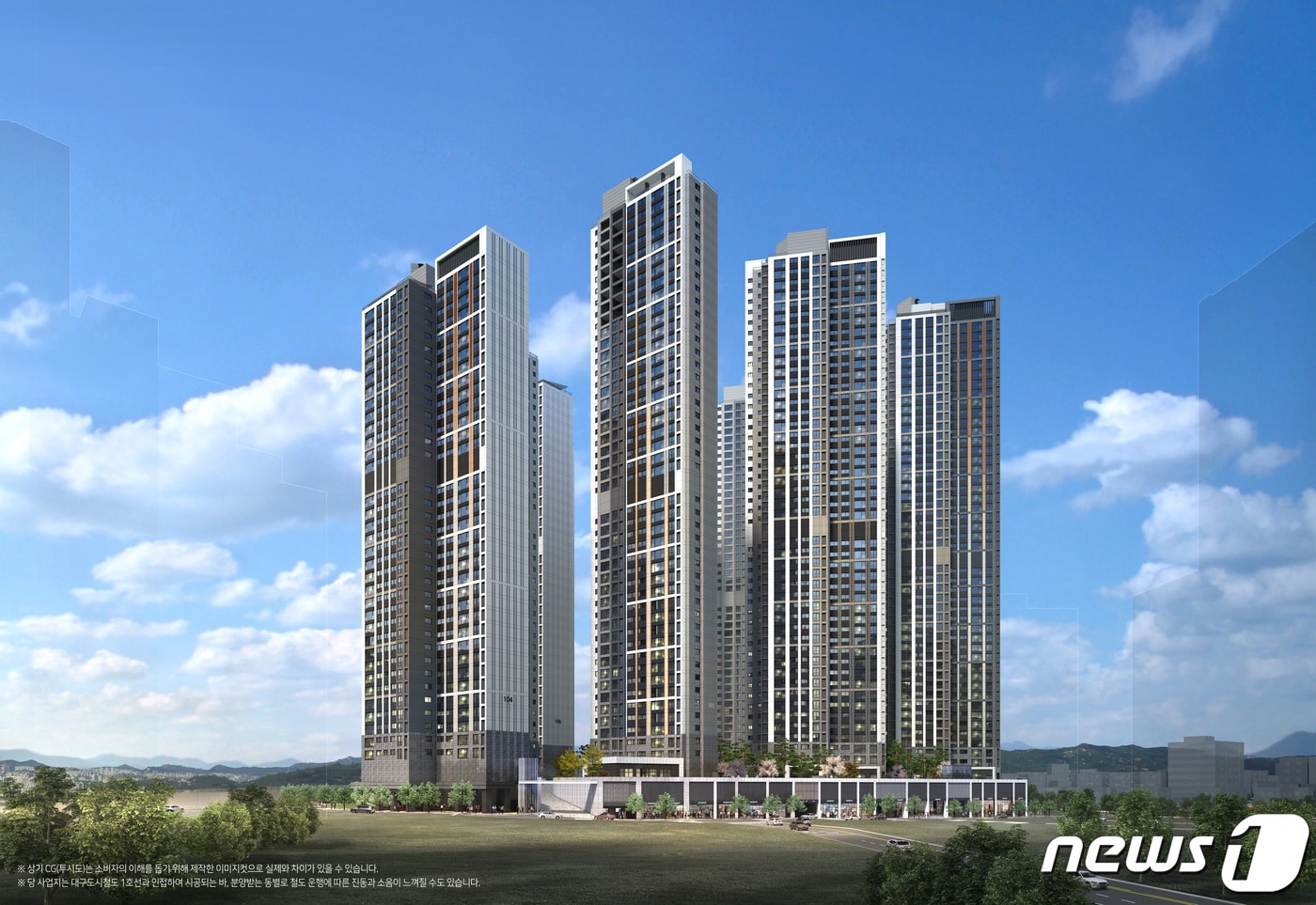 현대건설, '힐스테이트 대명센트럴2차' 견본주택 14일 공개 - 뉴스1