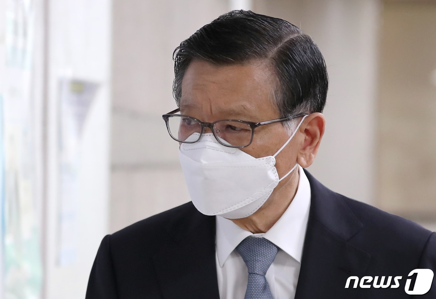 계열사 부당지원 혐의를 받는 박삼구 전 금호아시아나그룹 회장. /뉴스1 ⓒ News1 구윤성 기자