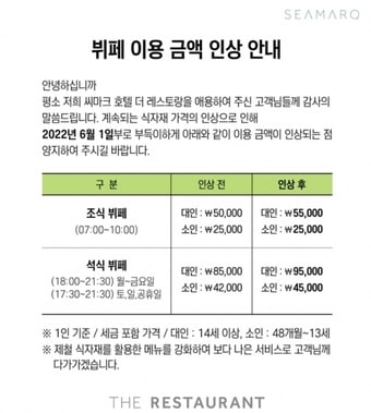 씨마크 호텔 공지사항(호텔 홈페이지 캡처)ⓒ 뉴스1