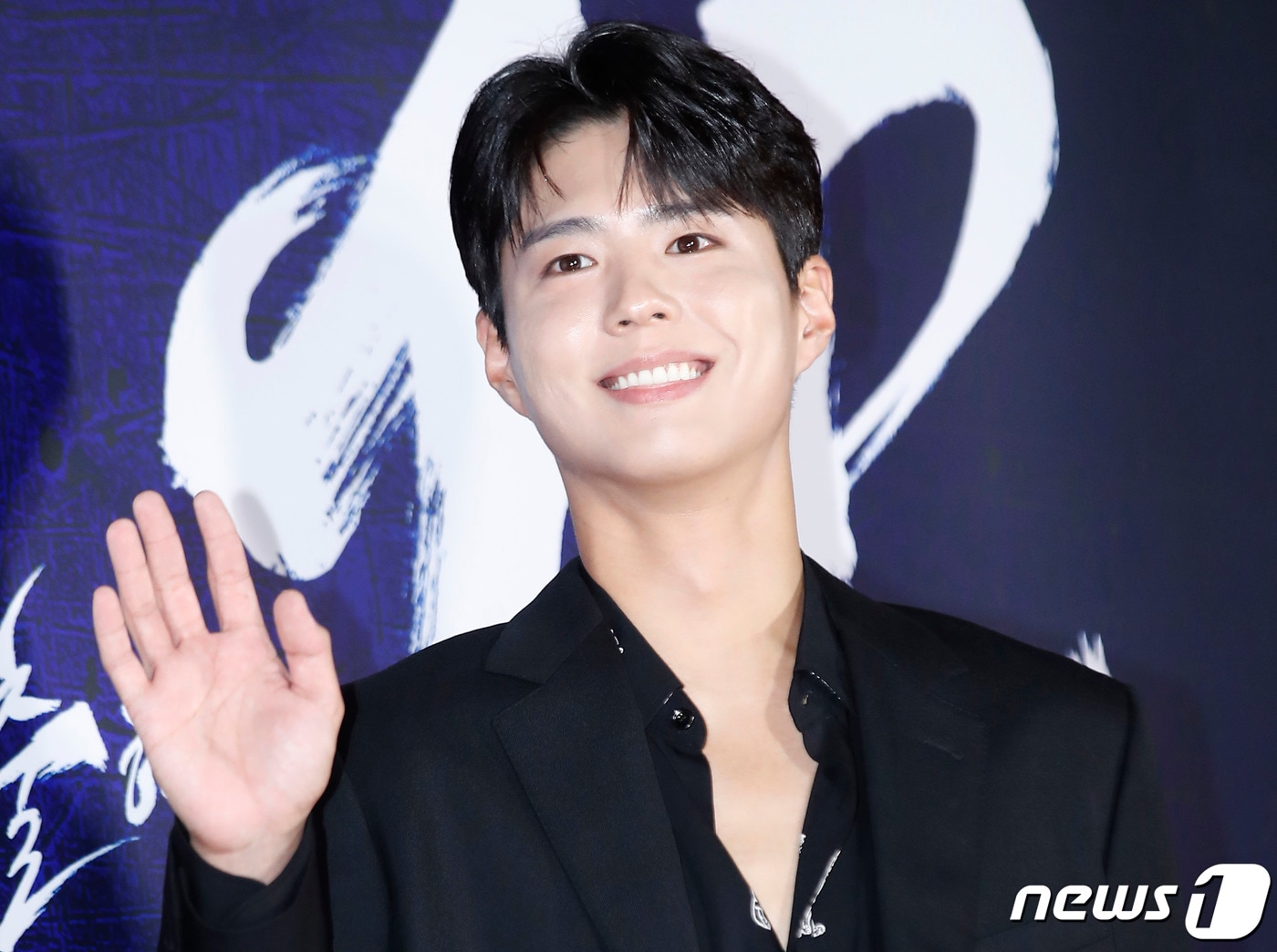 배우 박보검이 서울 송파구 롯데시네마 월드타워에서 열린 영화 '한산:용의 출현'(감독 김한민) VIP 시사회에서 포즈를 취하고 있다.. 2022.7.26/뉴스1 ⓒ News1 권현진 기자