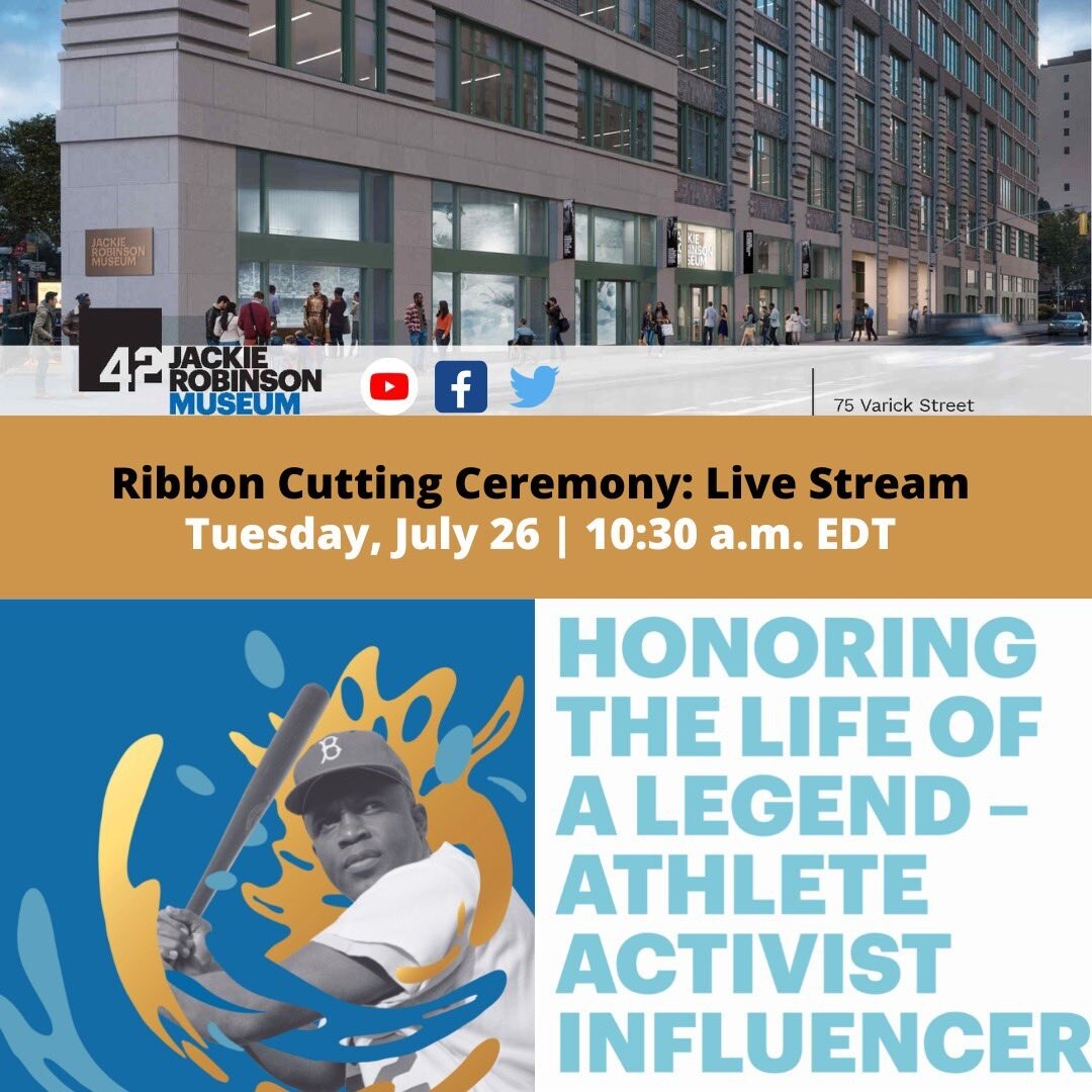 재키 로빈슨 박물관은 오는 9월5일(현지시간) 일반인에게 공개된다.(재키 로빈슨 재단 SNS 캡처) ⓒ 뉴스1