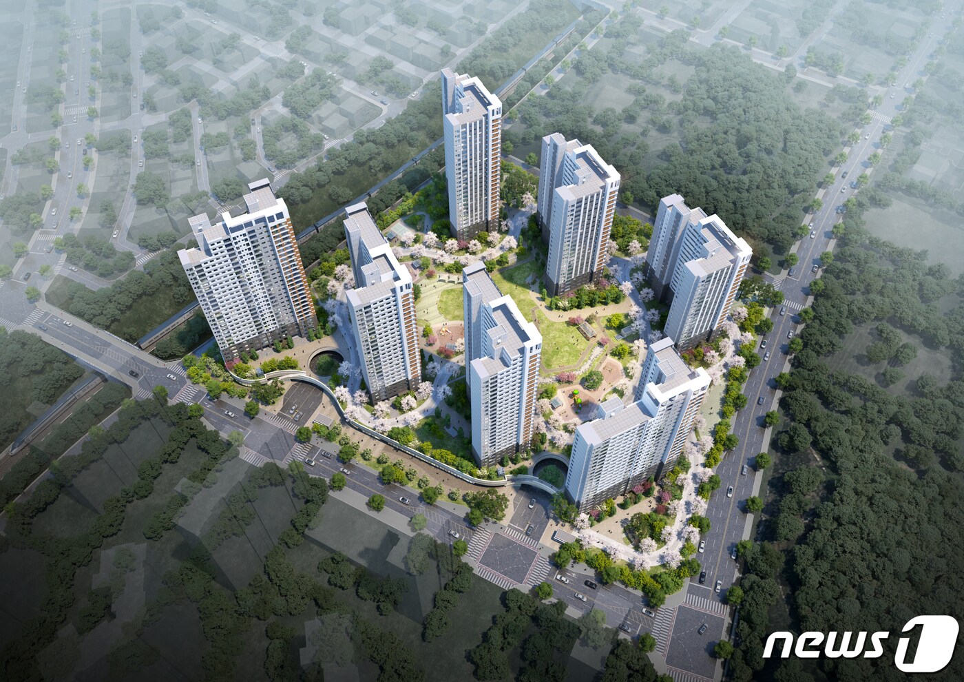 계룡시 '계룡펠리피아 아파트' 주택건설사업 계획 승인 - 뉴스1