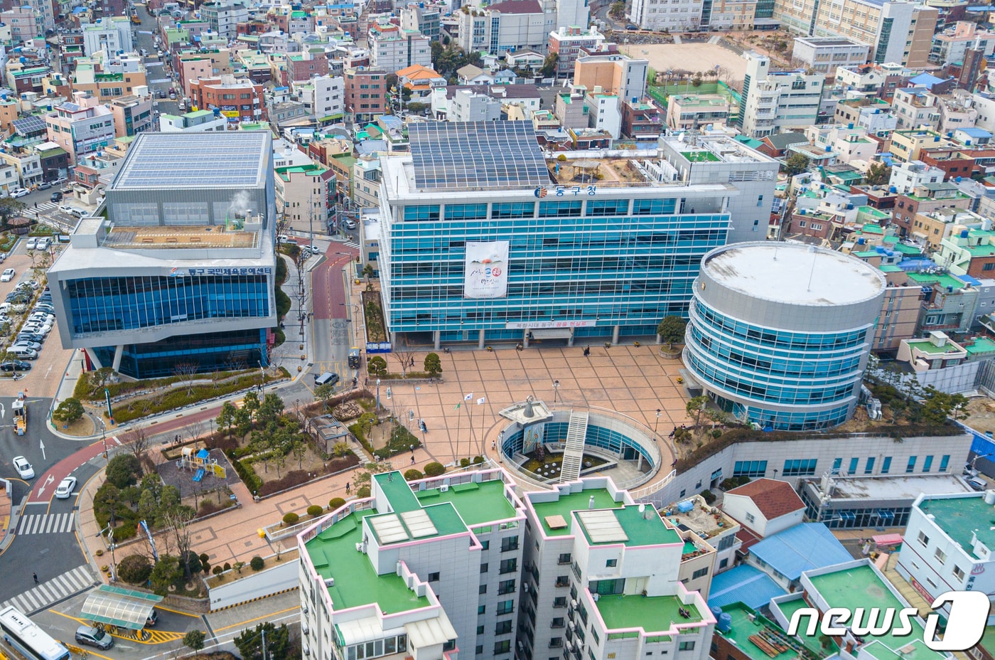 부산 동구청 전경.&#40;동구 제공&#41; ⓒ News1 백창훈 기자