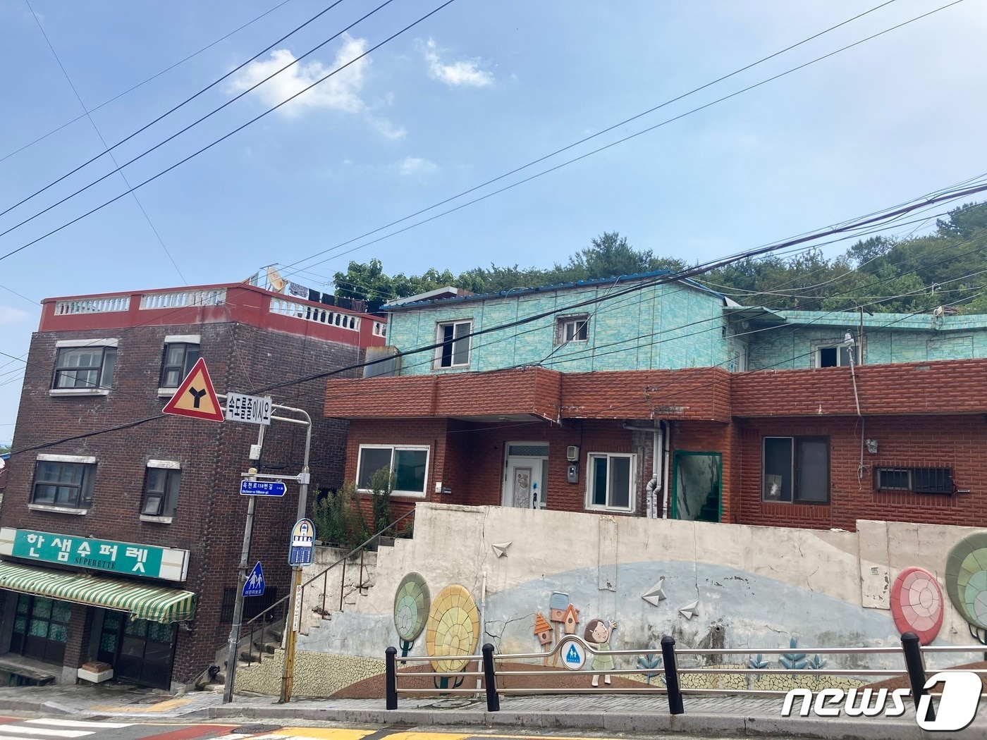 부산 서구 '아미동2가 231-181번지'번지 모습.20228.19/뉴스1 백창훈 기자  