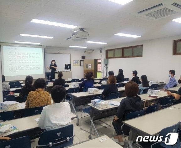 전주비전대 평생교육원 교육과정 모습.&#40;전주비전대 제공&#41;ⓒ 뉴스1