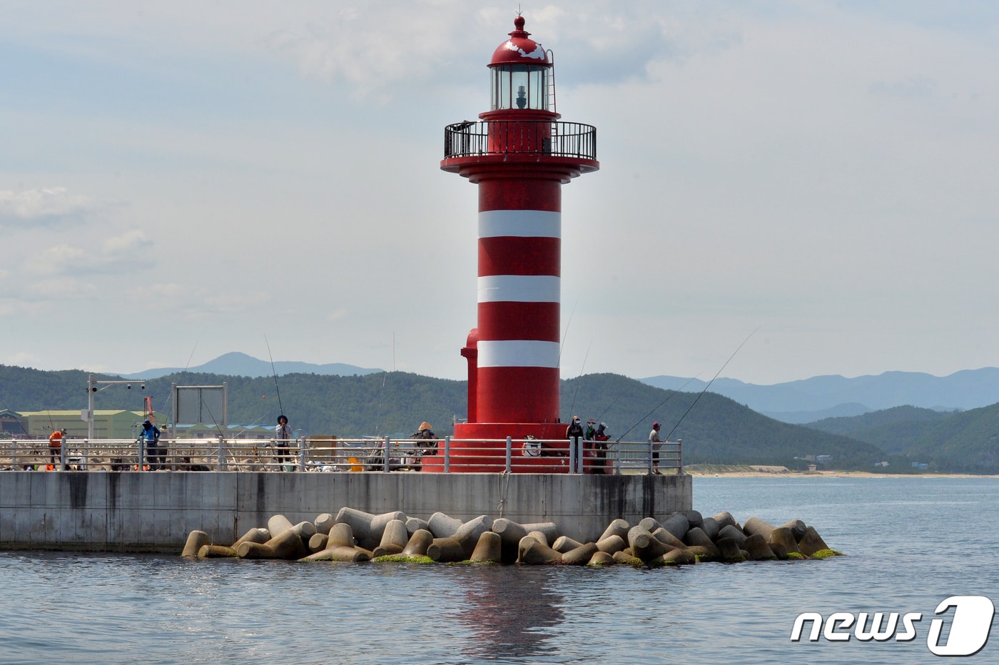 방파제에서 강태공들이 낚시를 하고 있다.(자료사진)/뉴스1 ⓒ News1