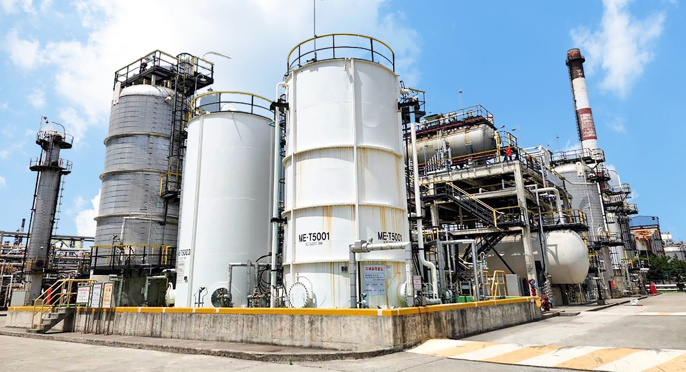 SK이노베이션 울산Complex 내 SBM(Solid Bed Merox) 공정.(SK이노베이션 제공)