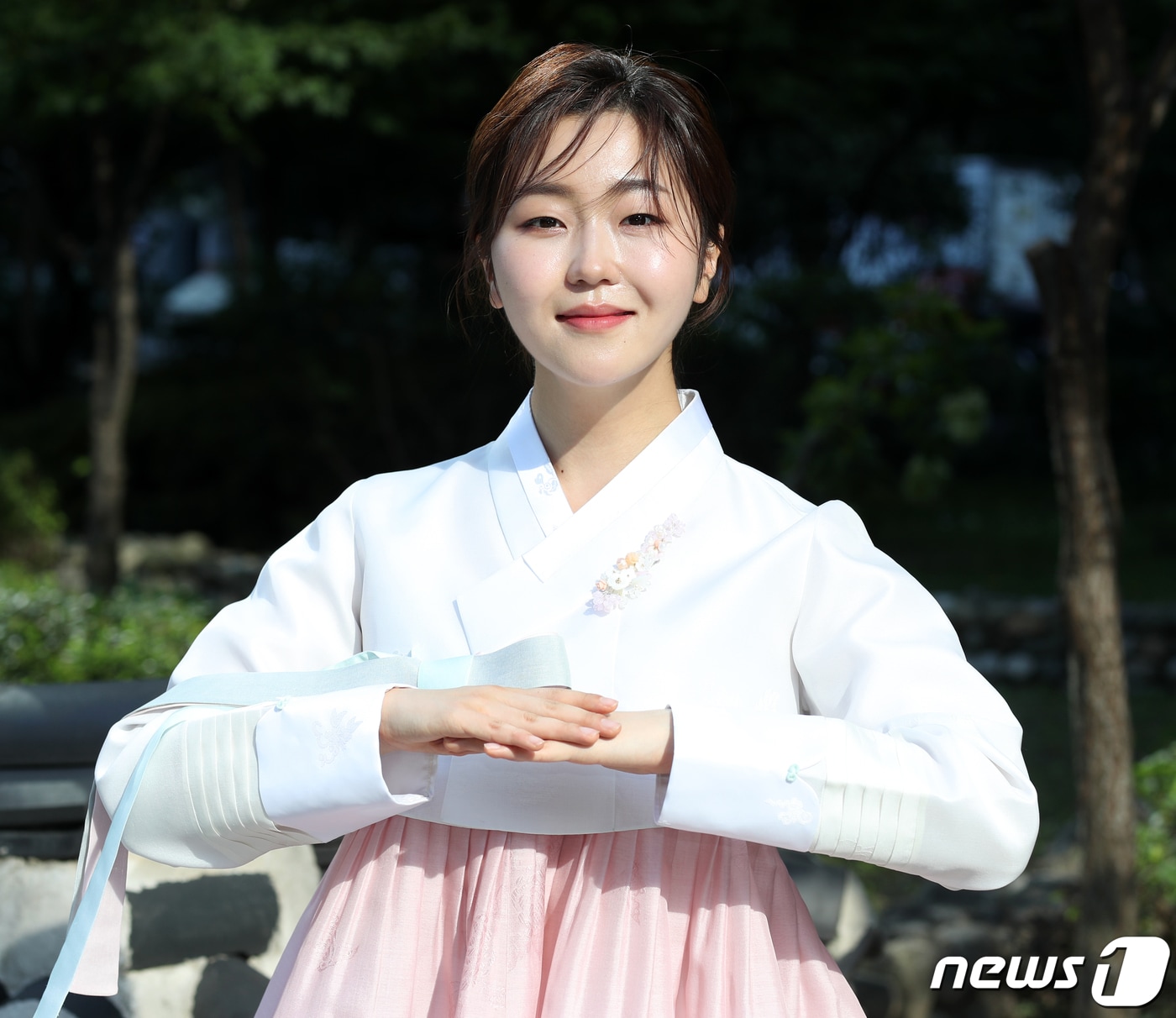 배우 서혜원이 1일 오후 서울 종로구 종로홍보관에서 뉴스1과의 인터뷰에 앞서 포즈를 취하고 있다. 2022.9.1/뉴스1 ⓒ News1 김진환 기자