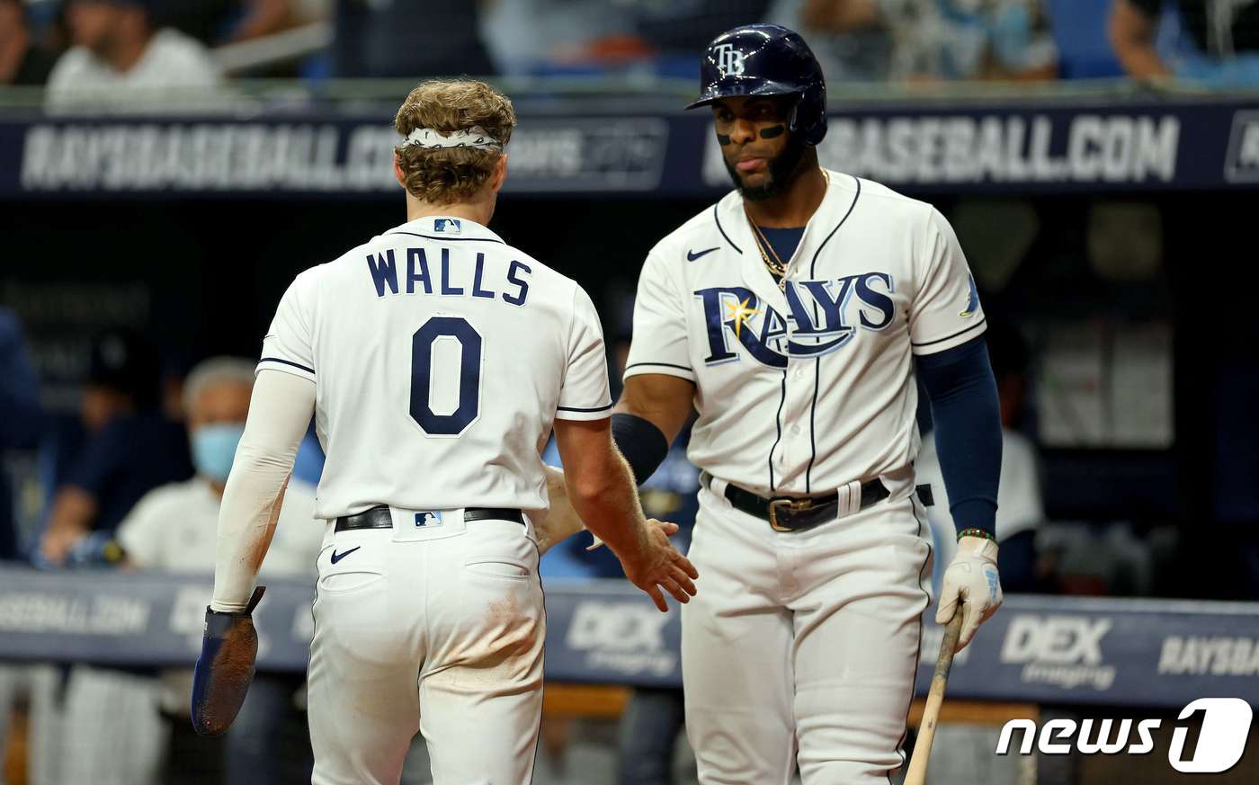 탬파베이 레이스는 17일(한국시간) 텍사스 레인저스에 역전패를 당했다. ⓒ AFP=뉴스1