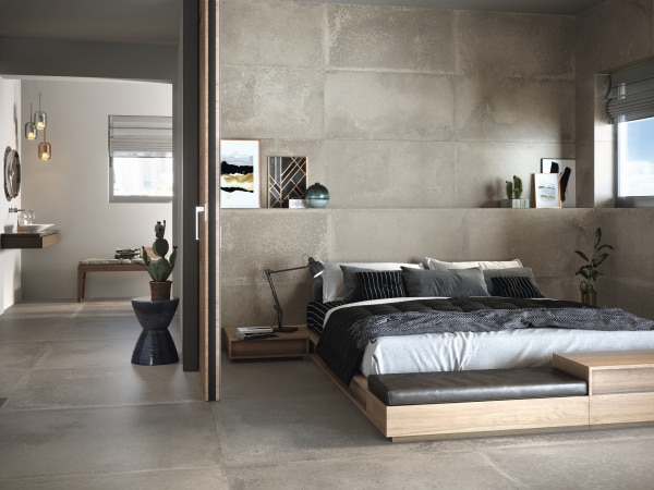 타일로 연출한 실내 공간 (화신세라믹 제공)