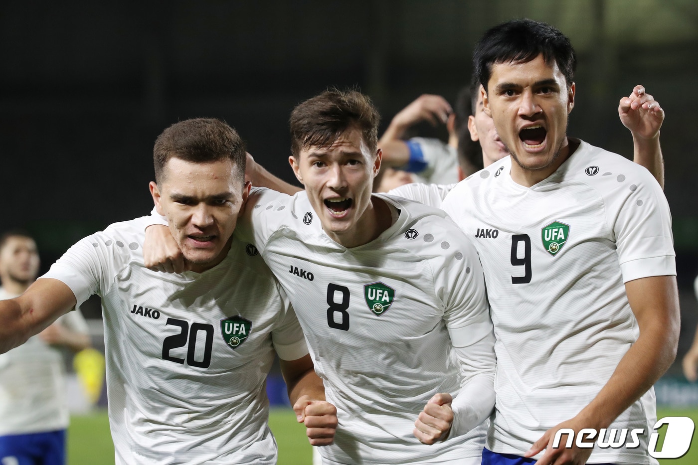우즈베키스탄 축구대표팀. /뉴스1 DB ⓒ News1 임세영 기자