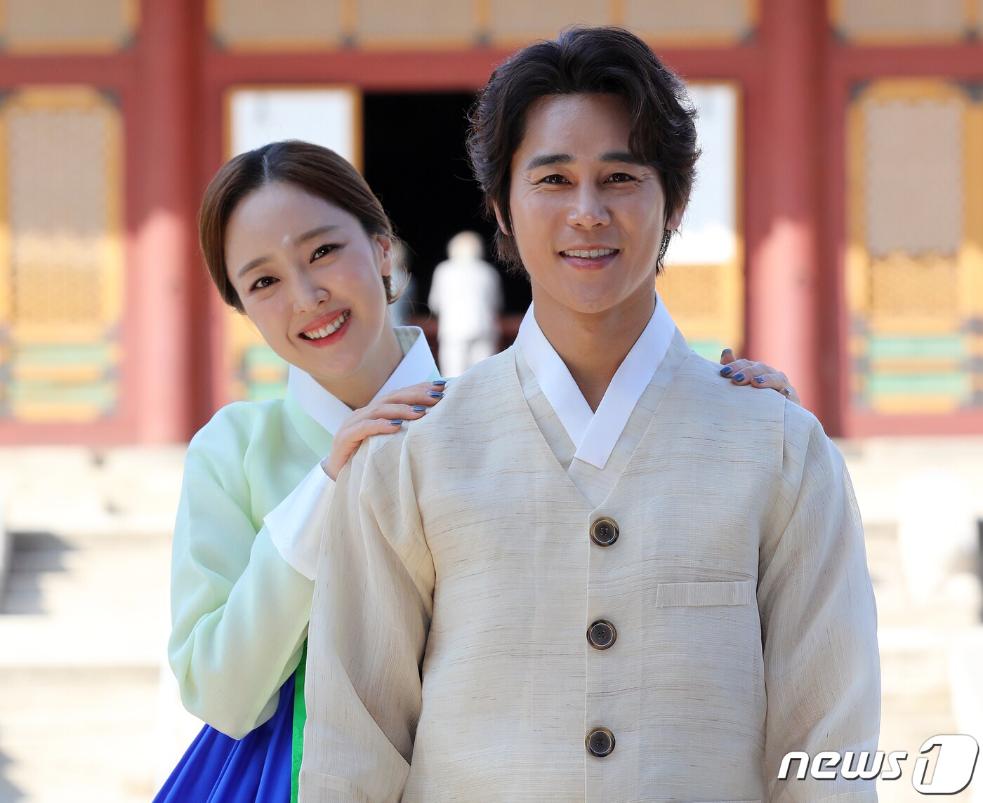 배우 정태우·장인희 부부 ⓒ News1 김진환 기자