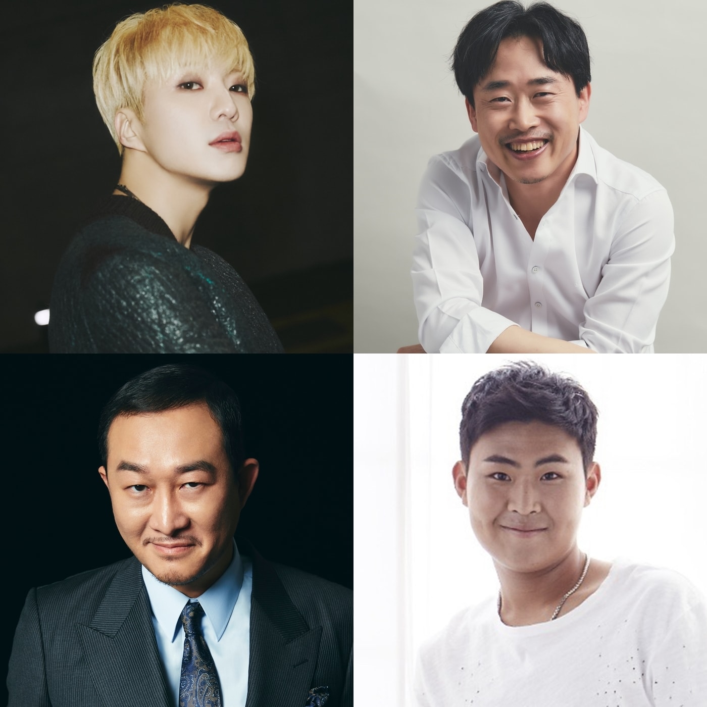 (왼쪽 위부터 시계방향으로) 강승윤, 최재섭, 우민규, 강성훈