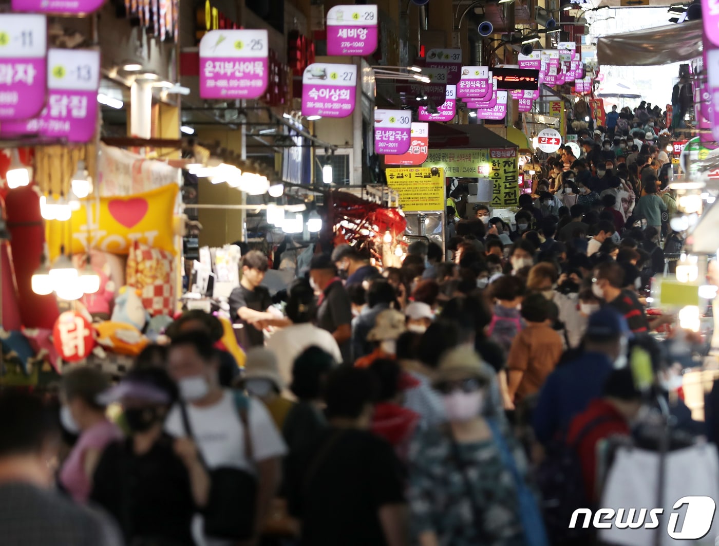 울산 남구 신정시장. /뉴스1 ⓒ News1 윤일지 기자