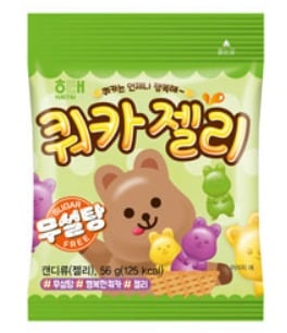 쿼카젤리.(해태제과 홈페이지 갈무리)