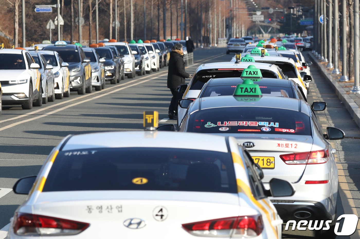 대구지역 택시 기본요금이 오는 22일부터 500원 인상된다. 뉴스1 ⓒ News1 자료 사진