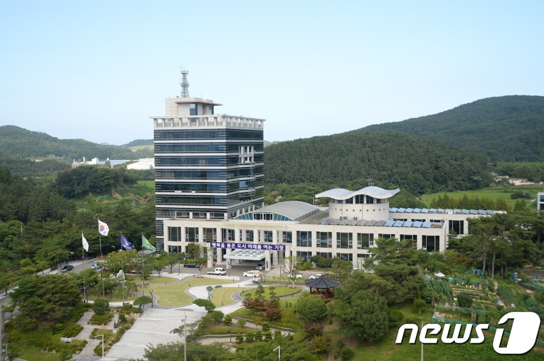 부산 기장군청 전경. 