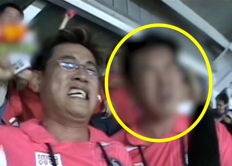 '이경규가 간다' 이경규 옆 모자이크 된 조형기의 모습. (MBC 갈무리)